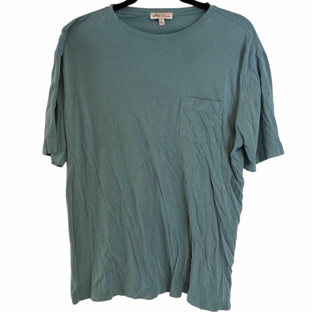 Peter Millar Men's Blue T-Shirt